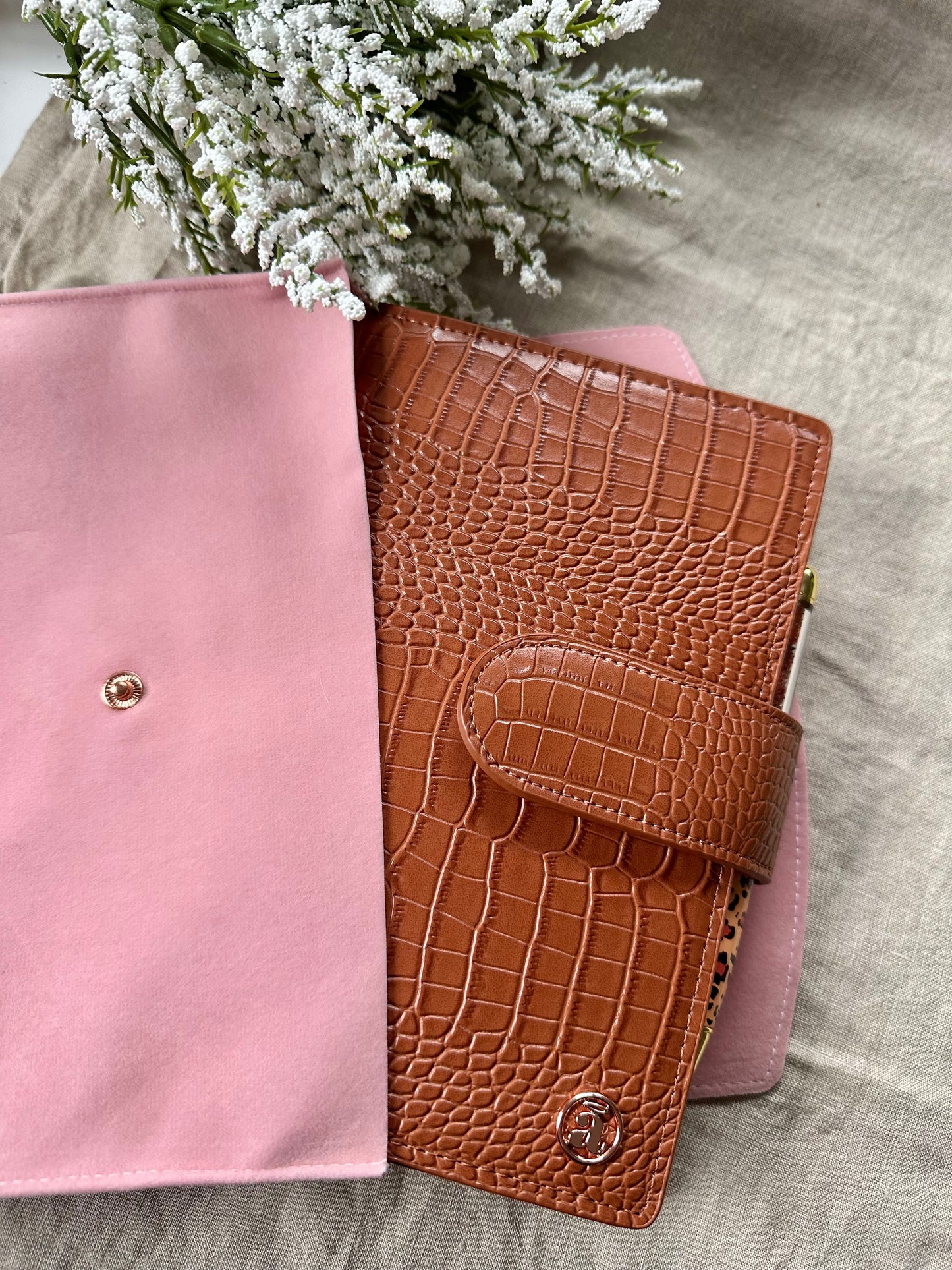 Luxe B6 Planner Cover - Mocha