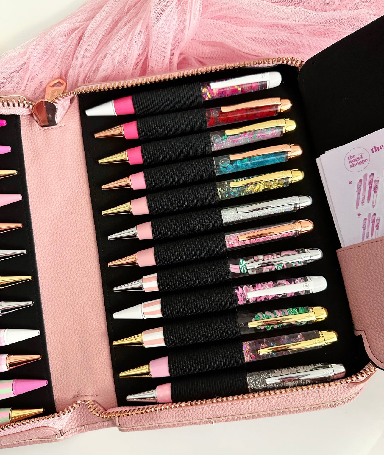 Rosé Luxe Pen Case + FREE STORMY PEN