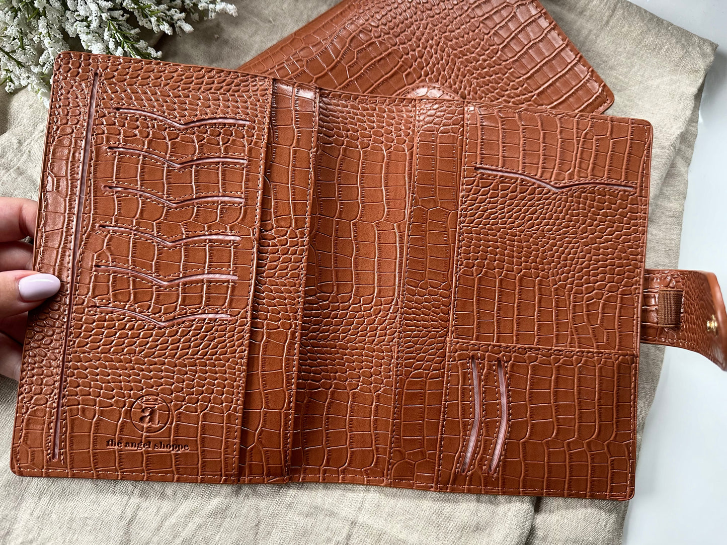 Luxe B6 Planner Cover - Mocha