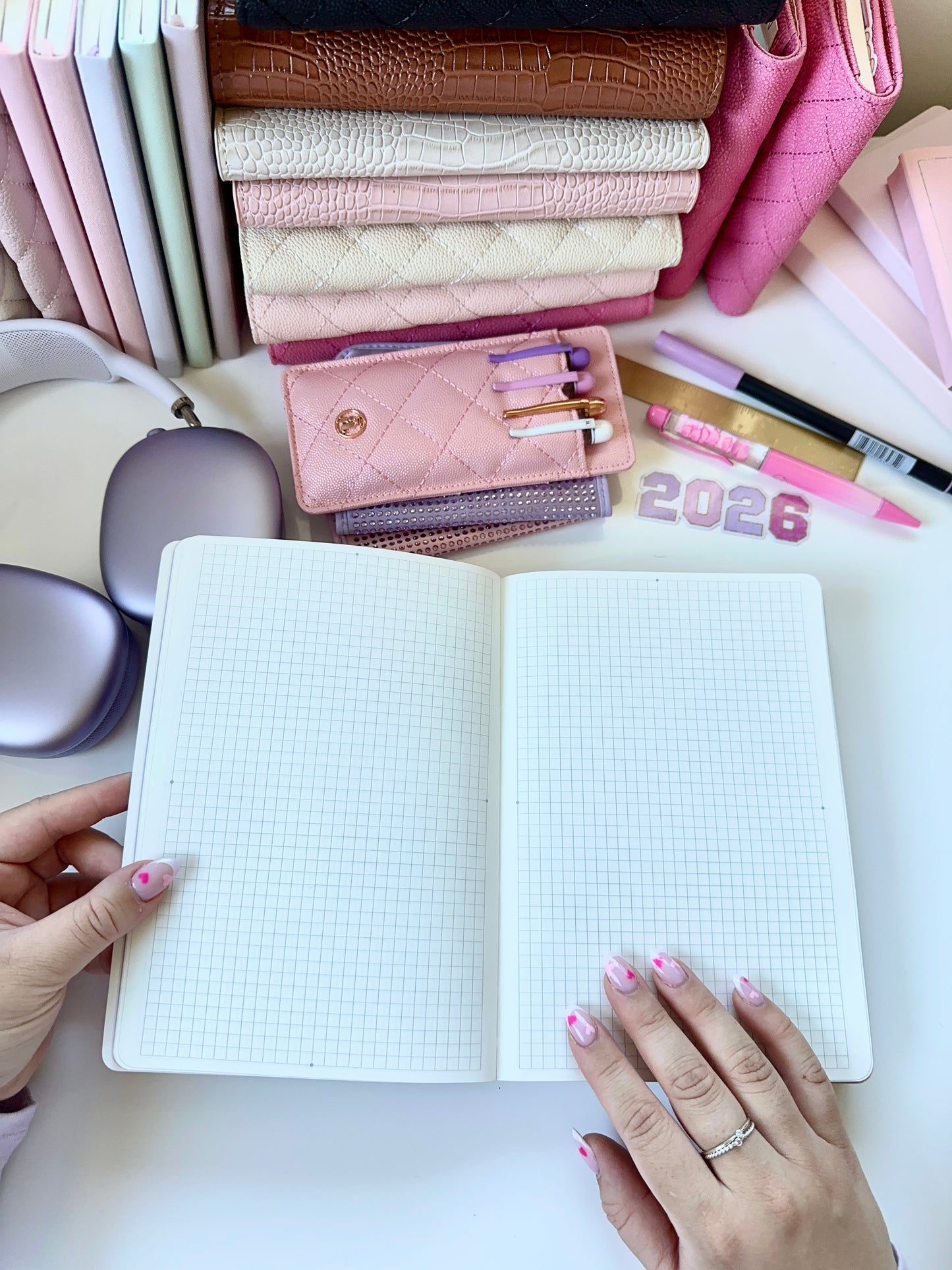 A5 TAS Notebook/ Journal - white Tomoe River Paper