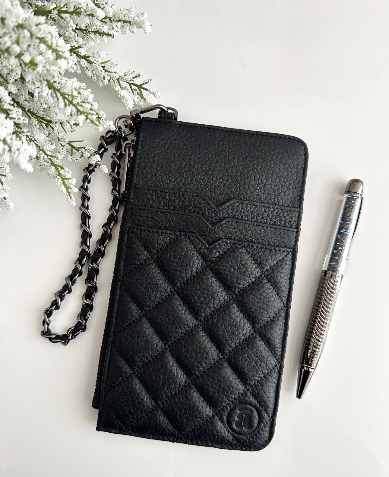 the Luxe Catch All (LCA) NOIR BLACK