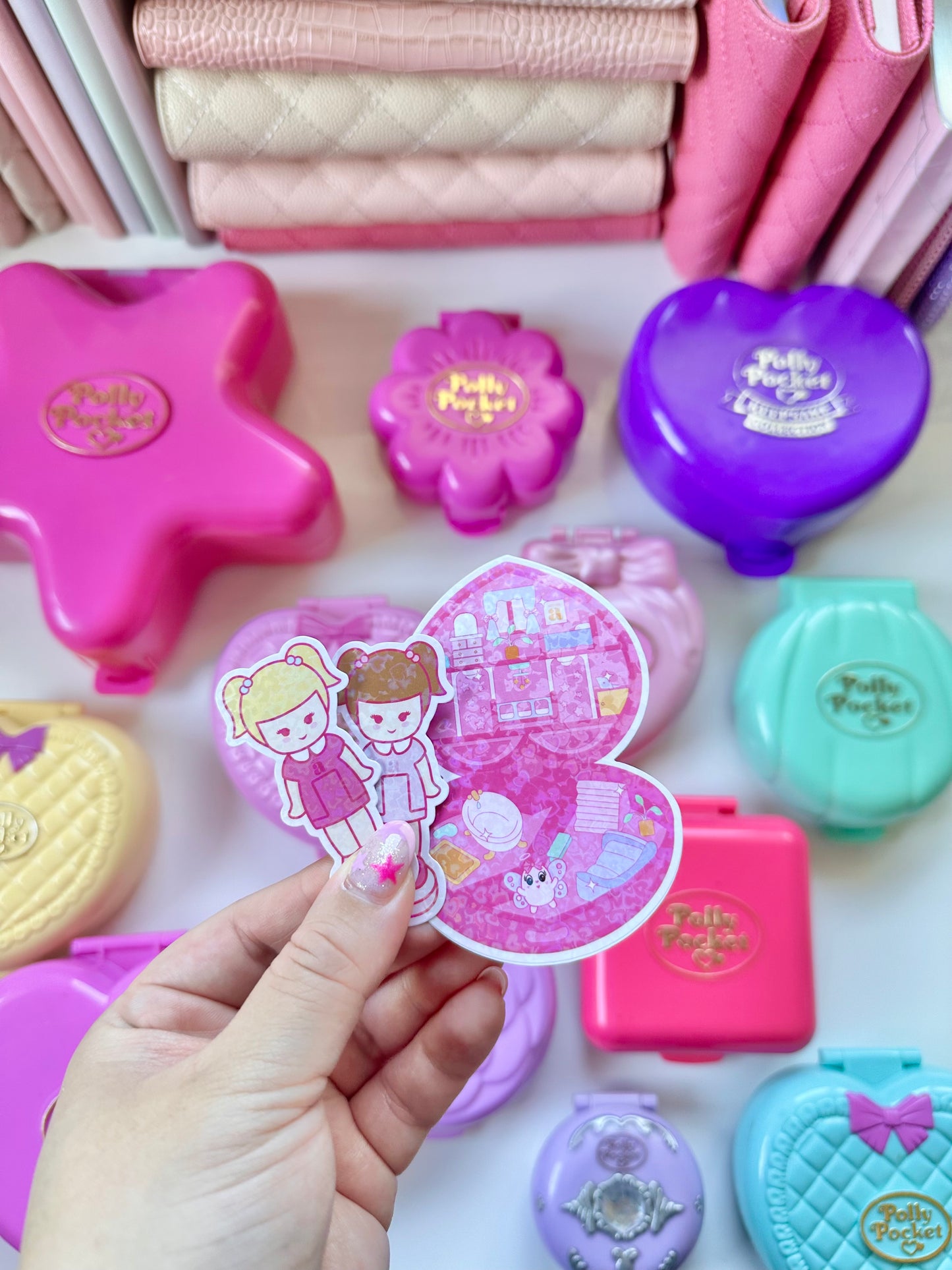 Polly stickers
