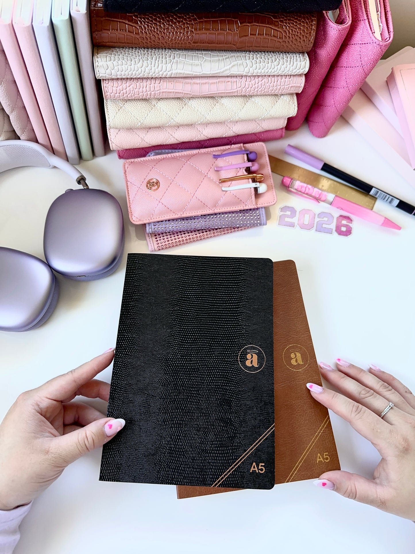 A5 TAS Notebook/ Journal - white Tomoe River Paper