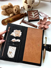 * 4 left * Caviar Black Quilted Weeks Cover