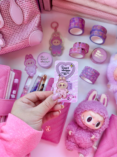 * 2 left * Labubu glitter magnetic pin