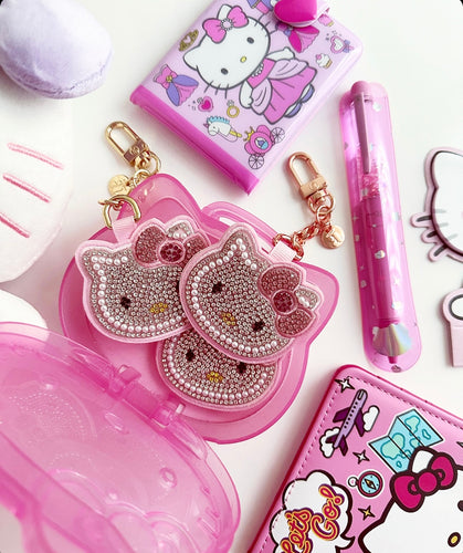 * 6 left * Hello Kitty Crystal/pearl keychains - * Limited Edition *