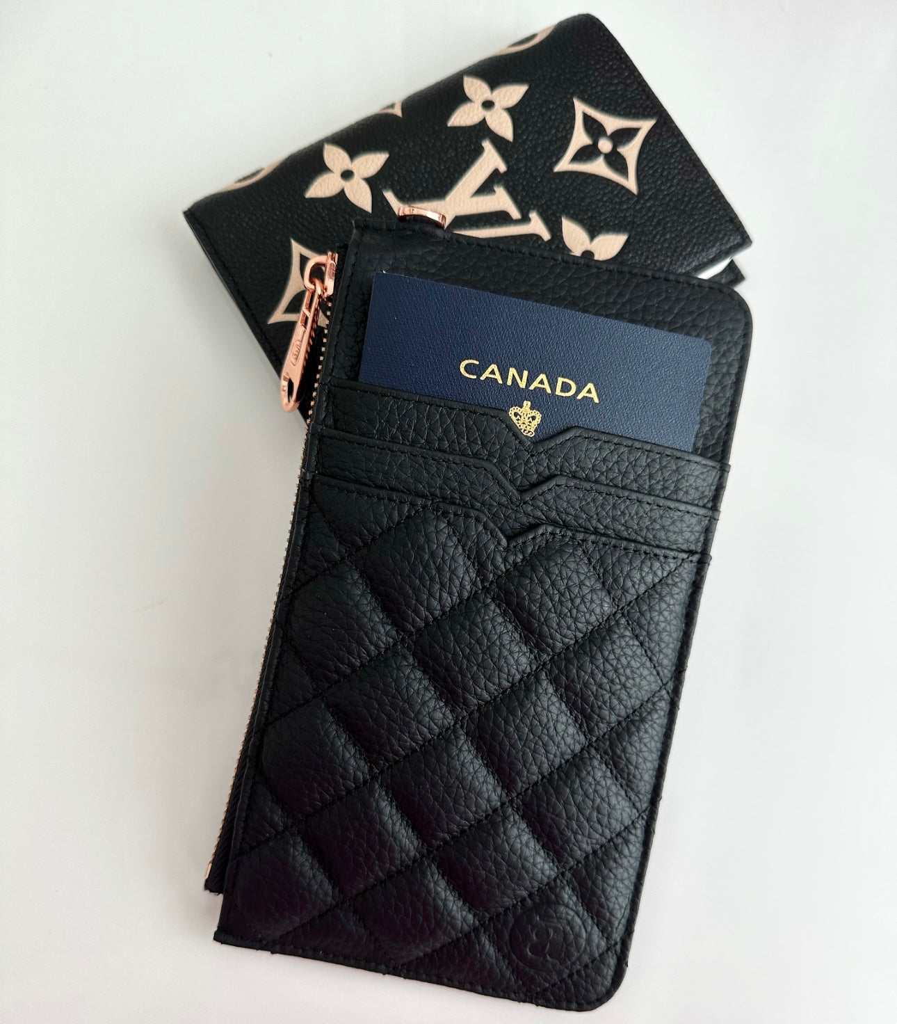 the Luxe Catch All (LCA) NOIR BLACK