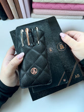 * READY TO SHIP - NO CODES * Caviar Black Pocket Pen Holder * Limited Edition *