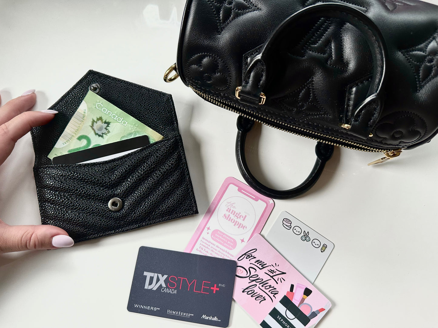 Classic Black Mini Wallet