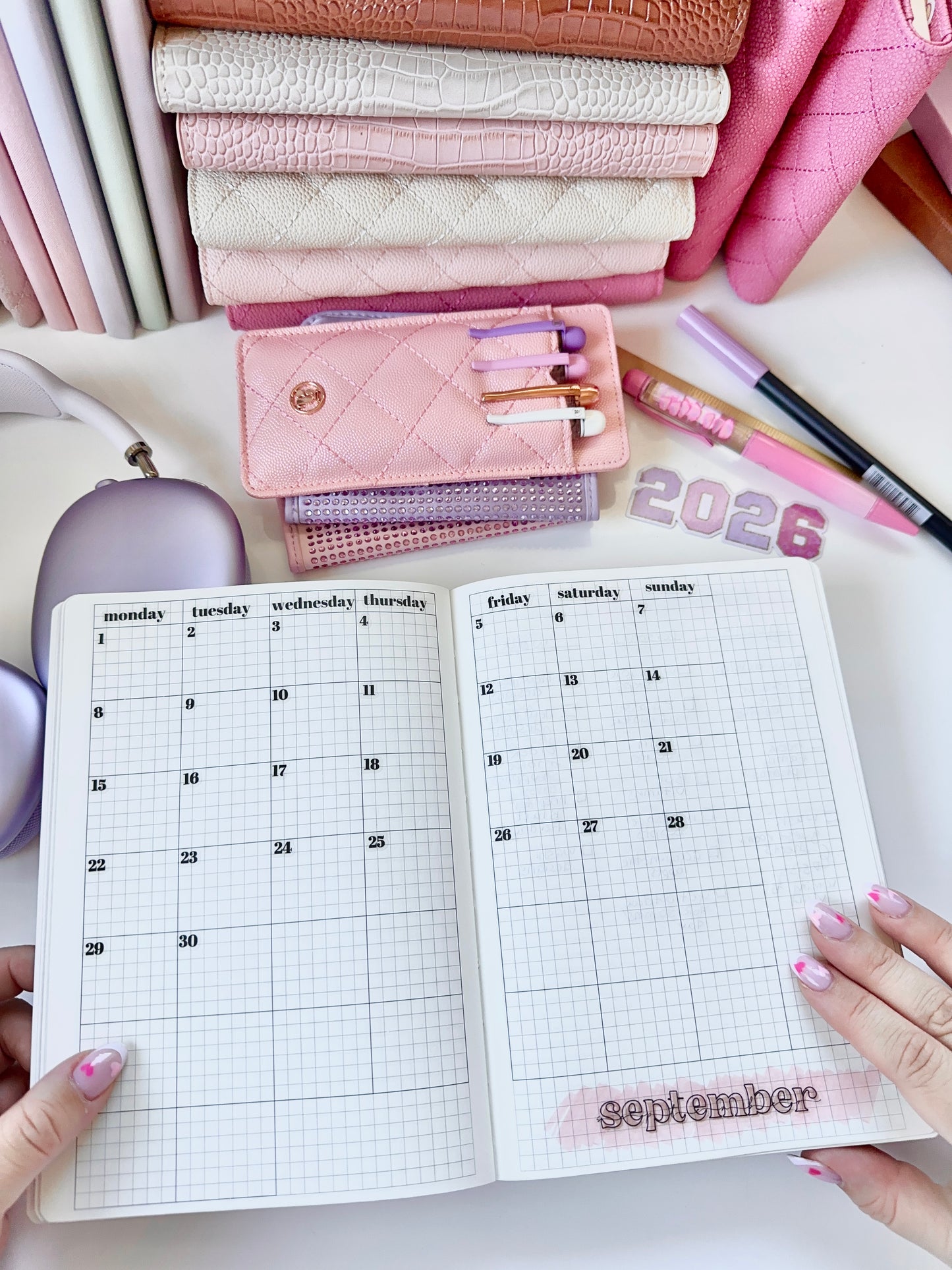 A5 TAS planners - white Tomoe River Paper