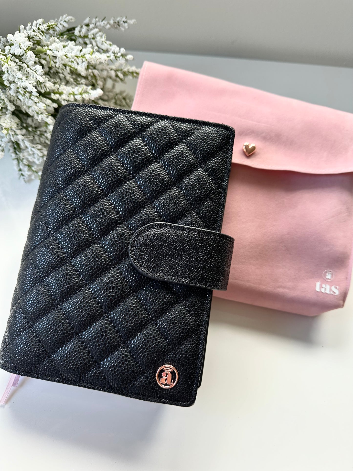 Luxe B6 Planner Cover - Classic Black