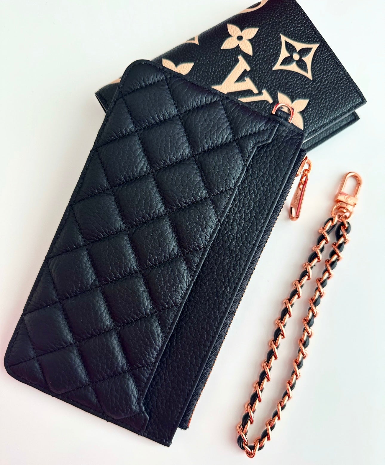 the Luxe Catch All (LCA) NOIR BLACK