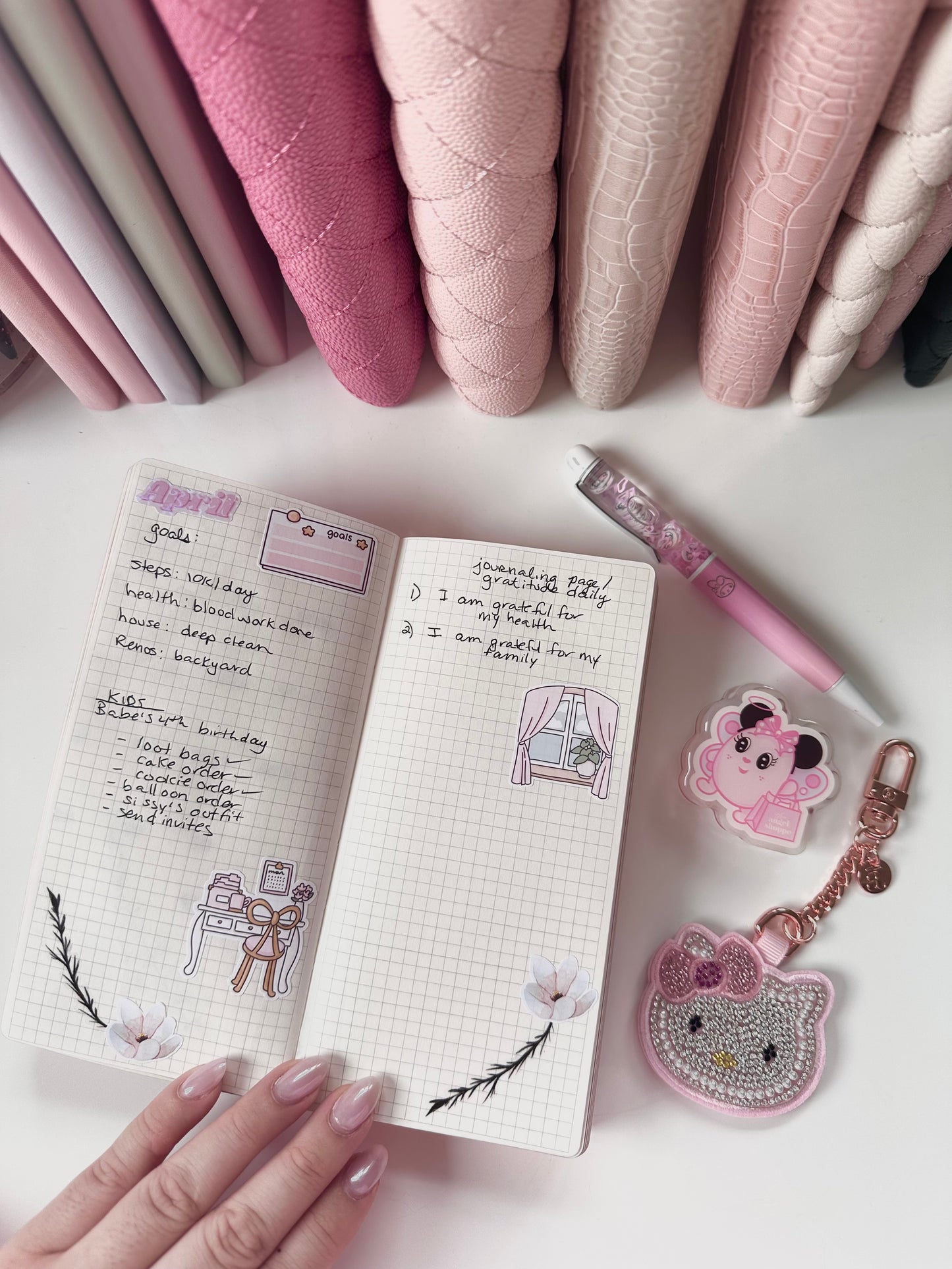 TAS Weeks planners - white Tomoe River Paper