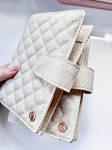 Vanilla Quilted B6 Planner Cover