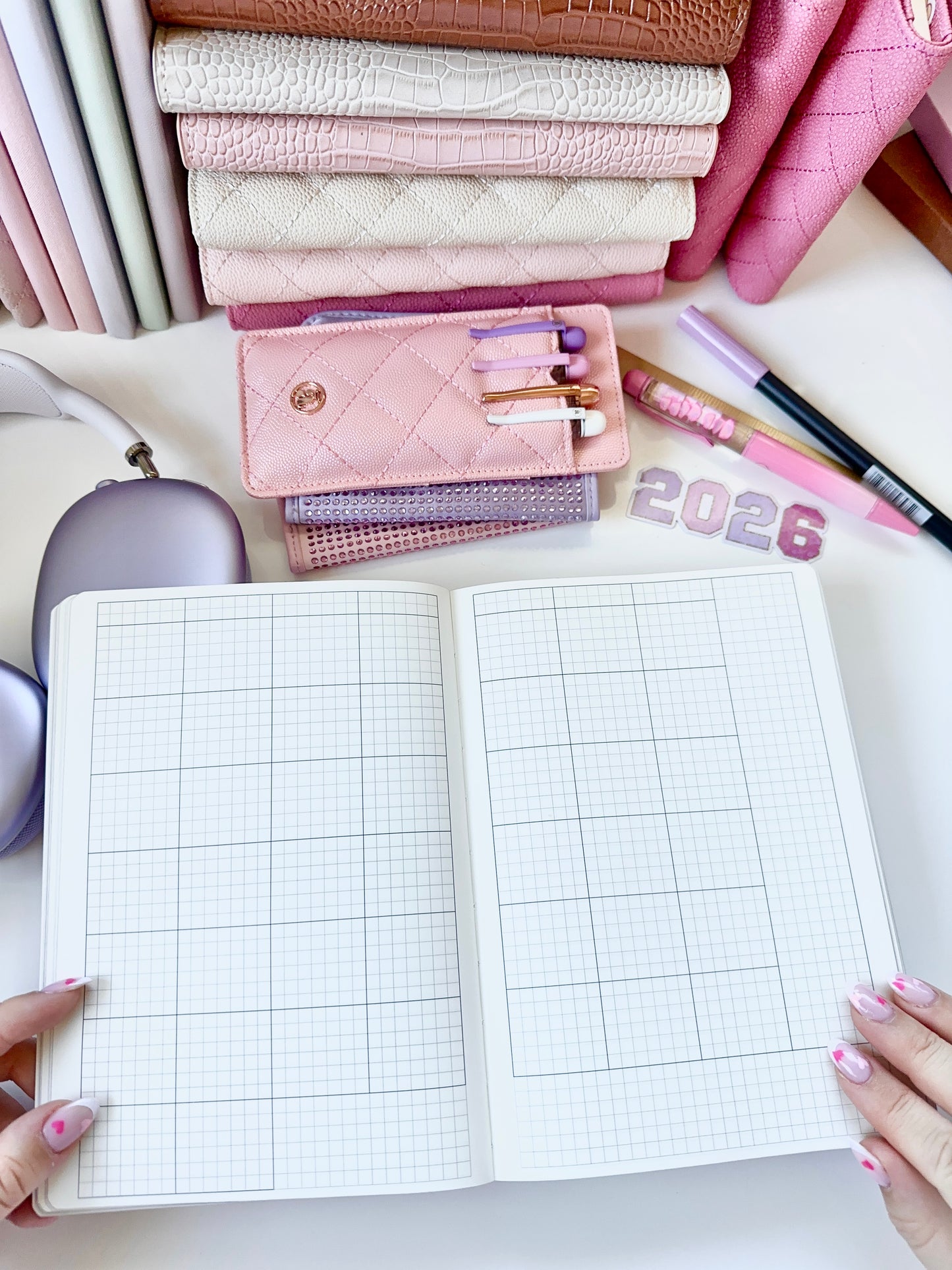 A5 TAS planners - white Tomoe River Paper