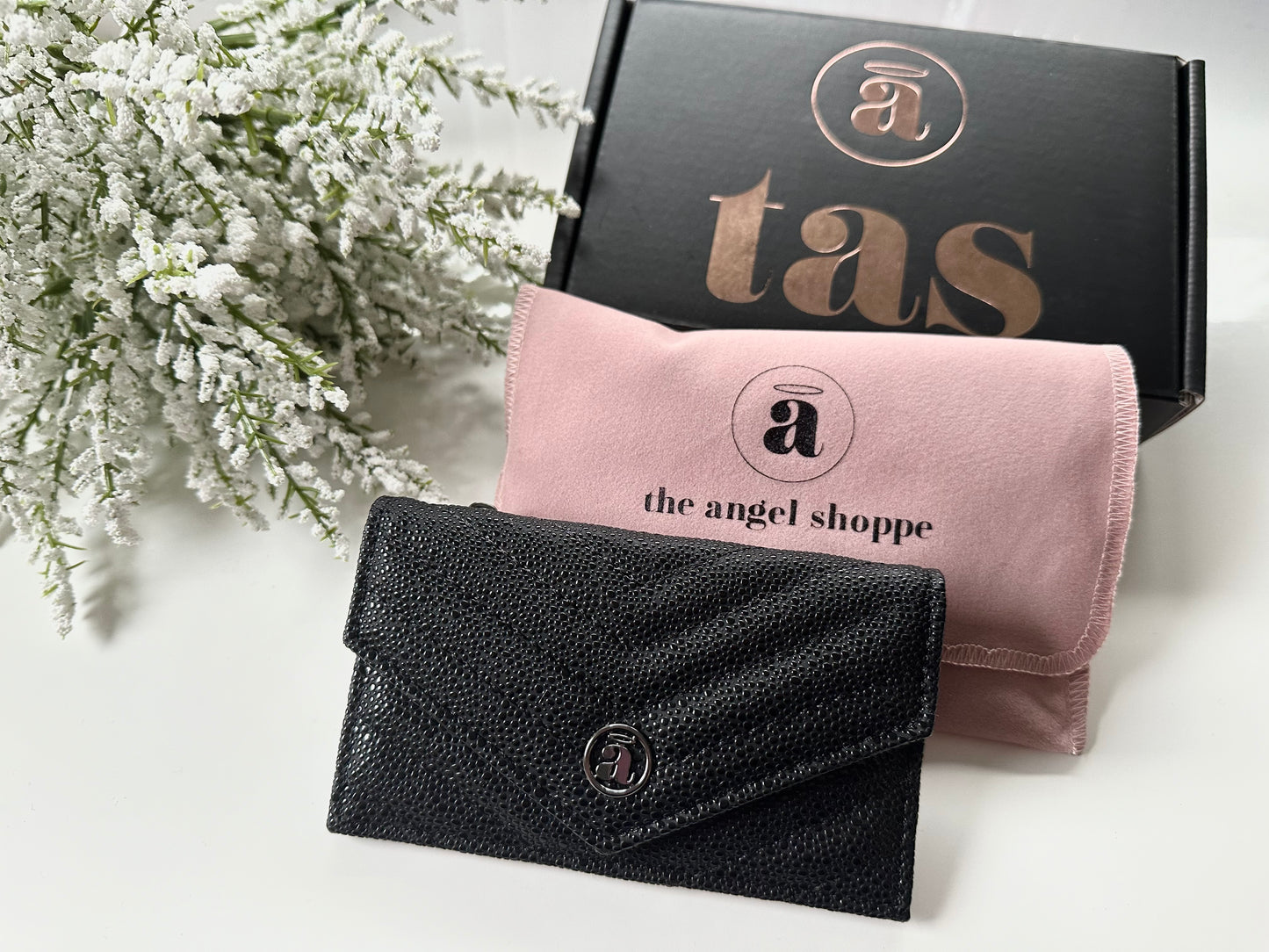 Classic Black Mini Wallet