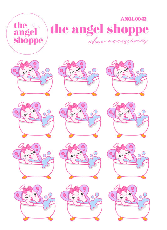 Bath time -  character stickers
