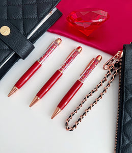 the RED Collection - January Birthstone & Chinese New Year pens * Limited Edition *