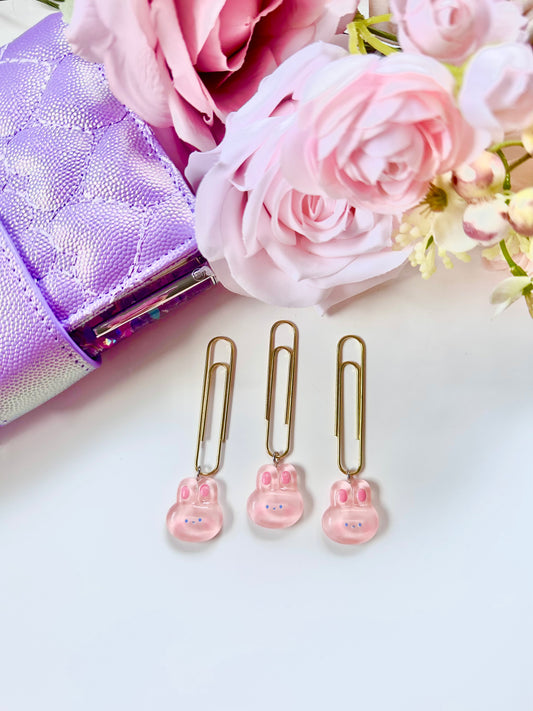 Acrylic bunny clip