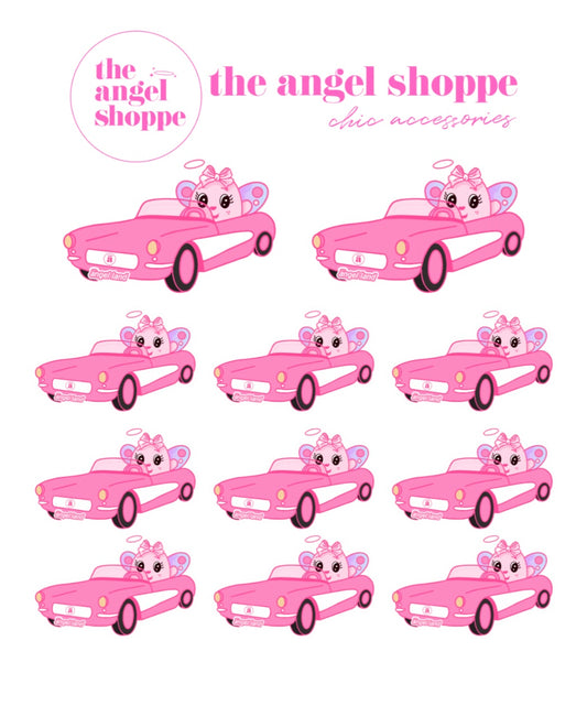 Angel Car stickers -  character stickers