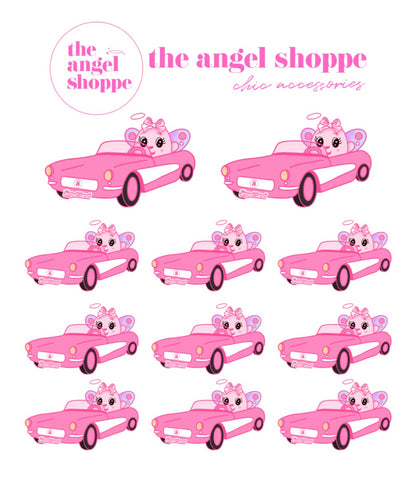 Angel Car stickers