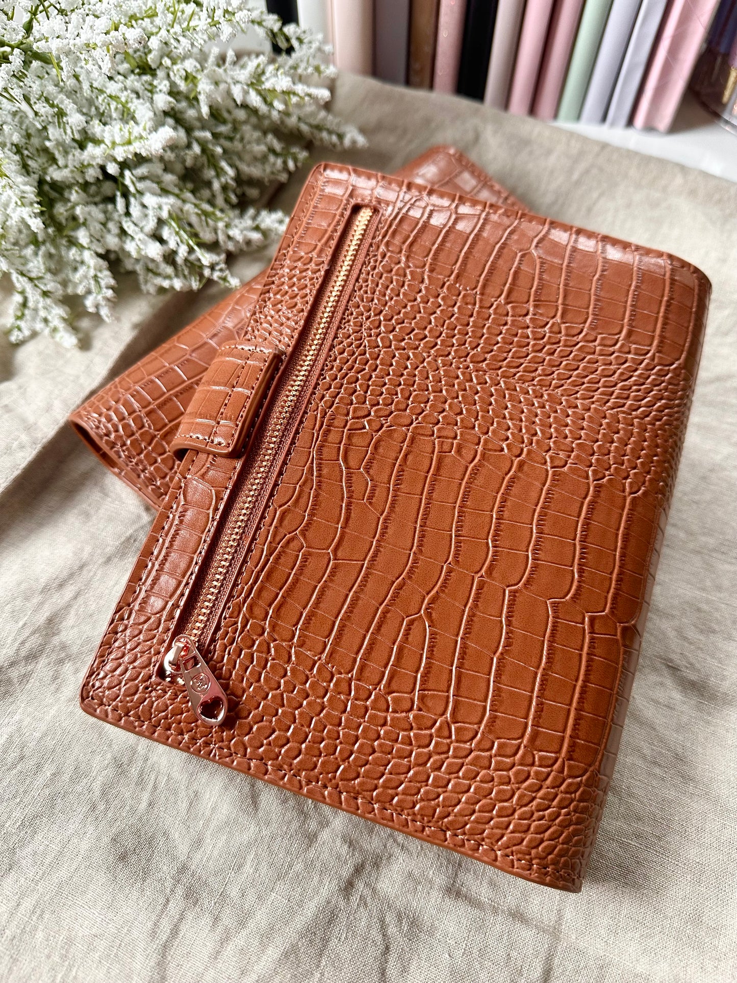 Luxe B6 Planner Cover - Mocha