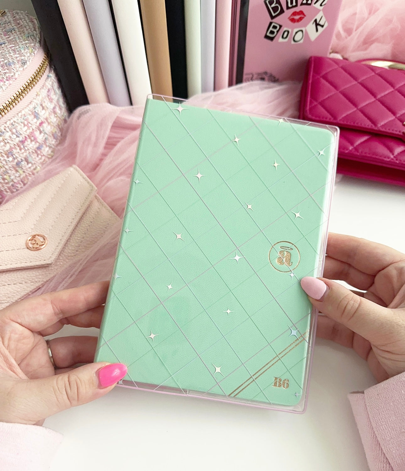 B6 jelly covers - quilted pattern