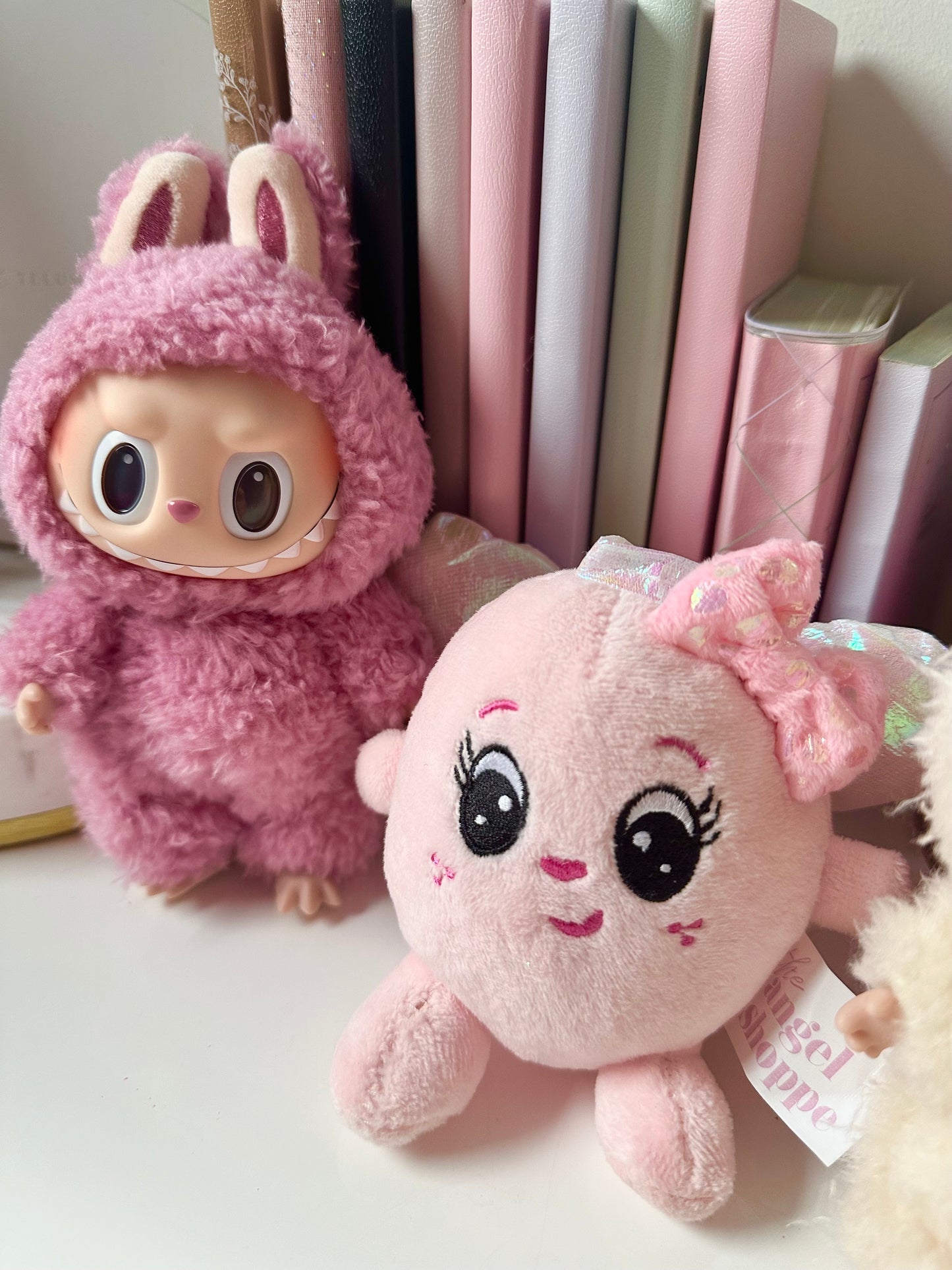 angel plush keychains