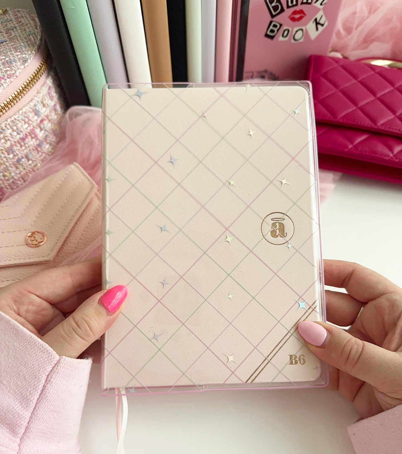 B6 jelly covers - quilted pattern