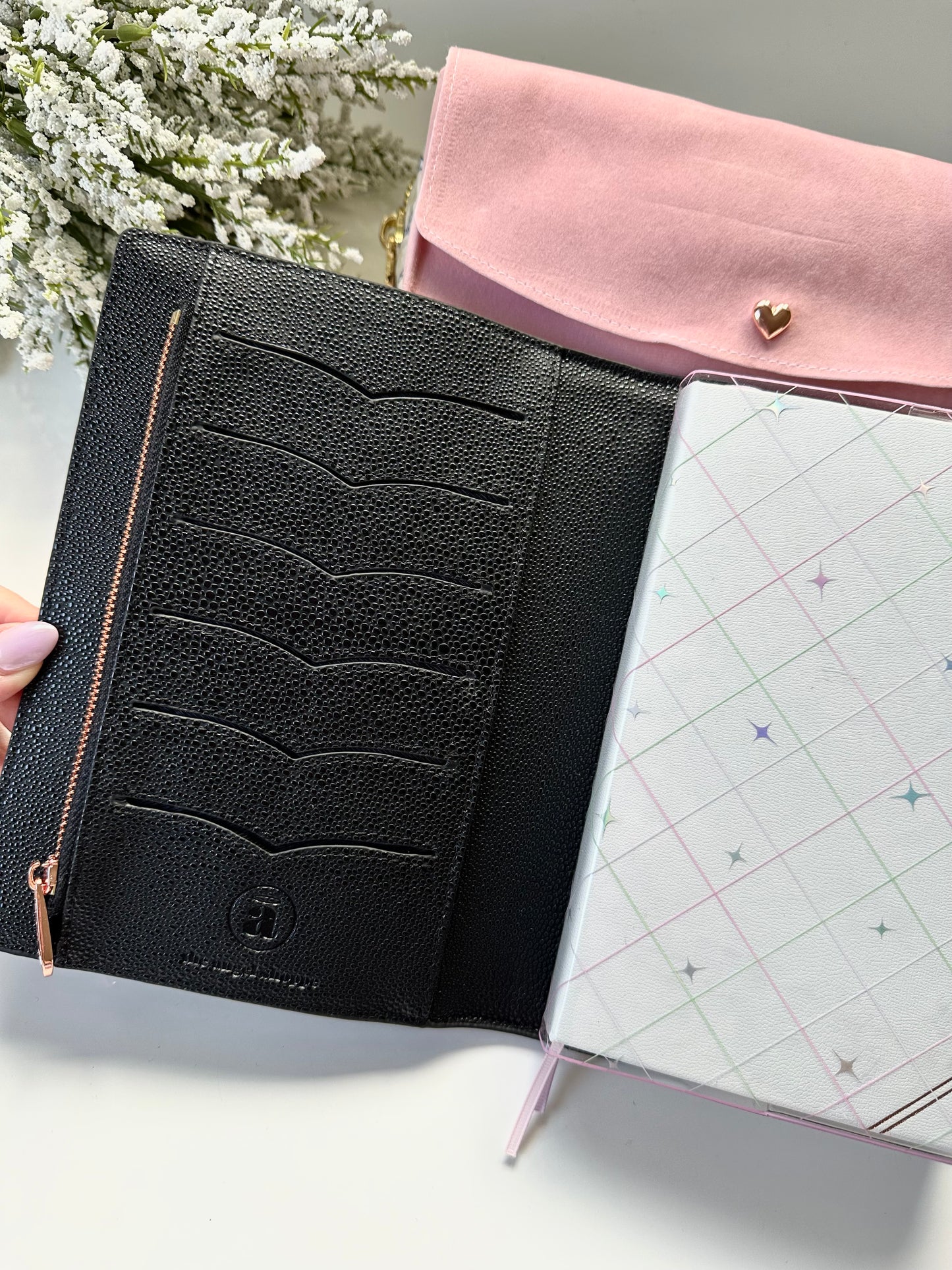 Luxe B6 Planner Cover - Classic Black