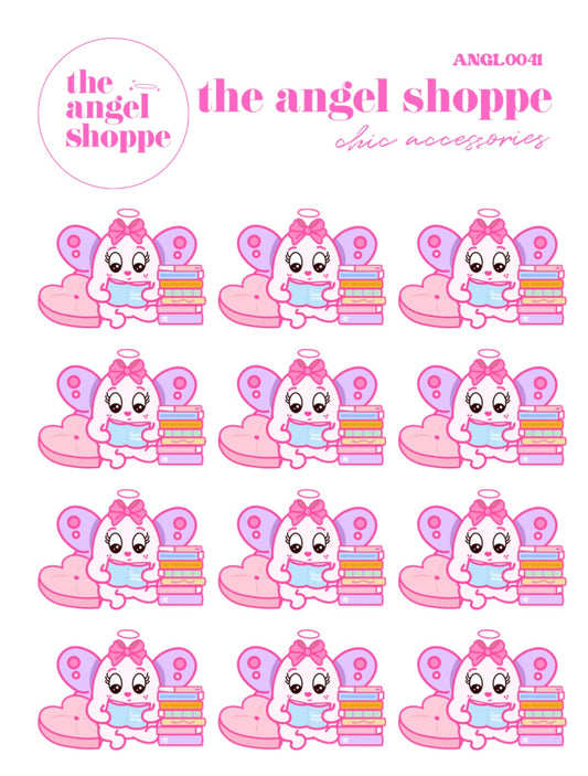 Reading/ Book lover -  character stickers