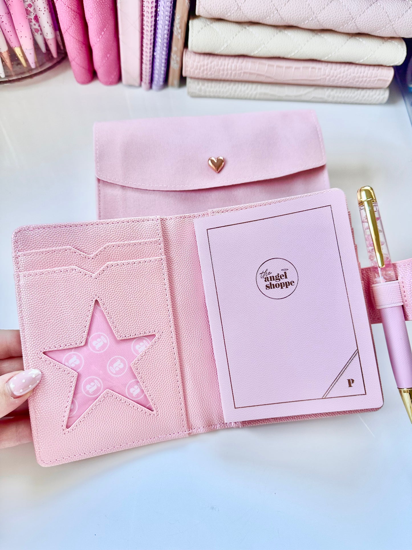 Stars & Heart planner covers