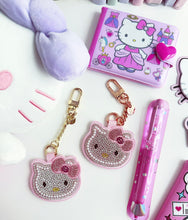 Load image into Gallery viewer, * 8 left * Hello Kitty Crystal/pearl keychains - * Limited Edition *