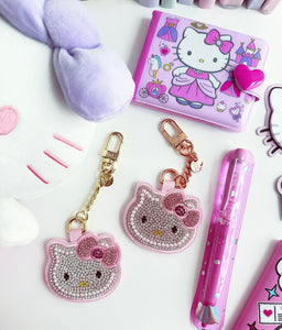 * 8 left * Hello Kitty Crystal/pearl keychains - * Limited Edition *