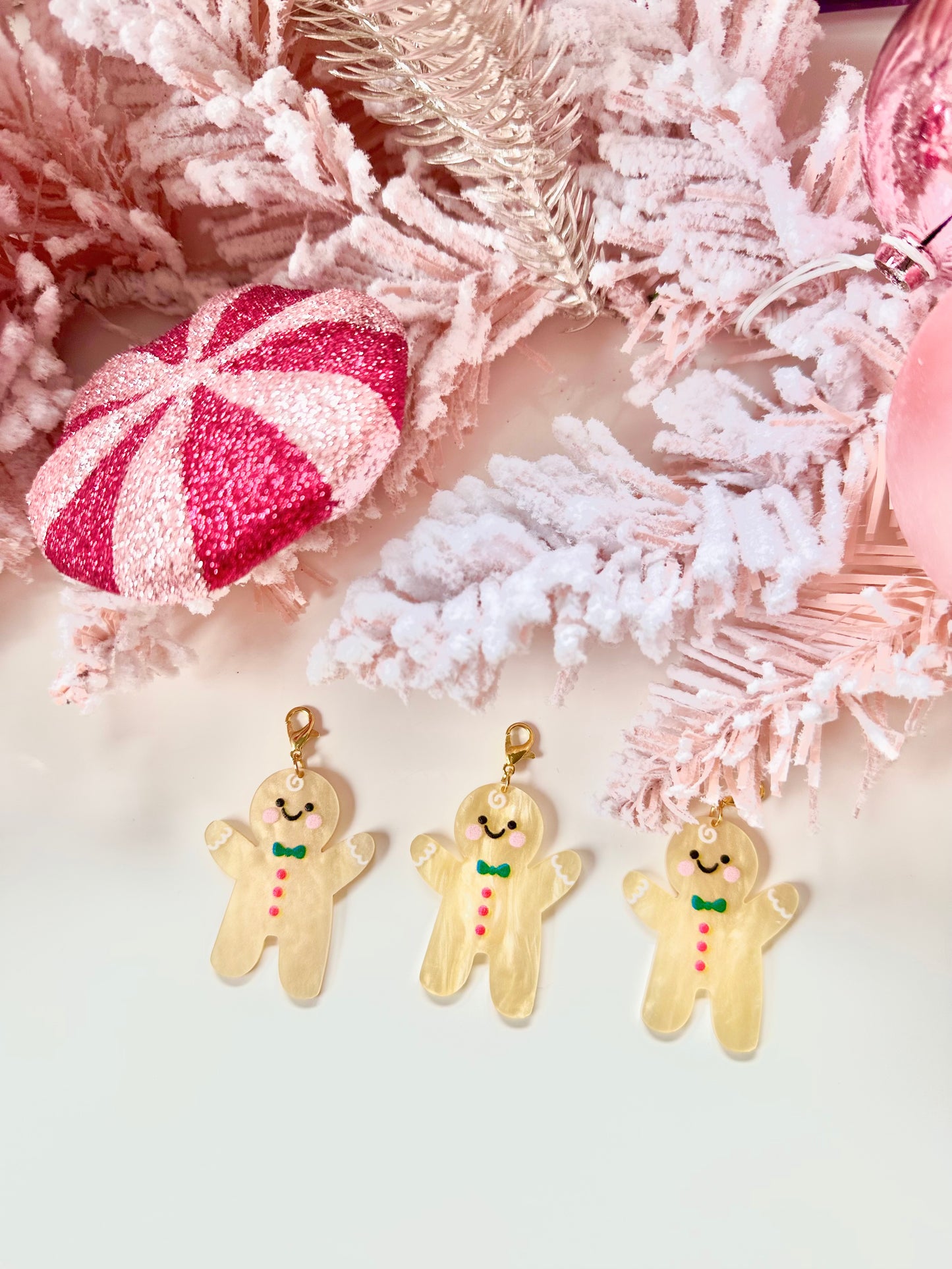 Gingerbread man charm