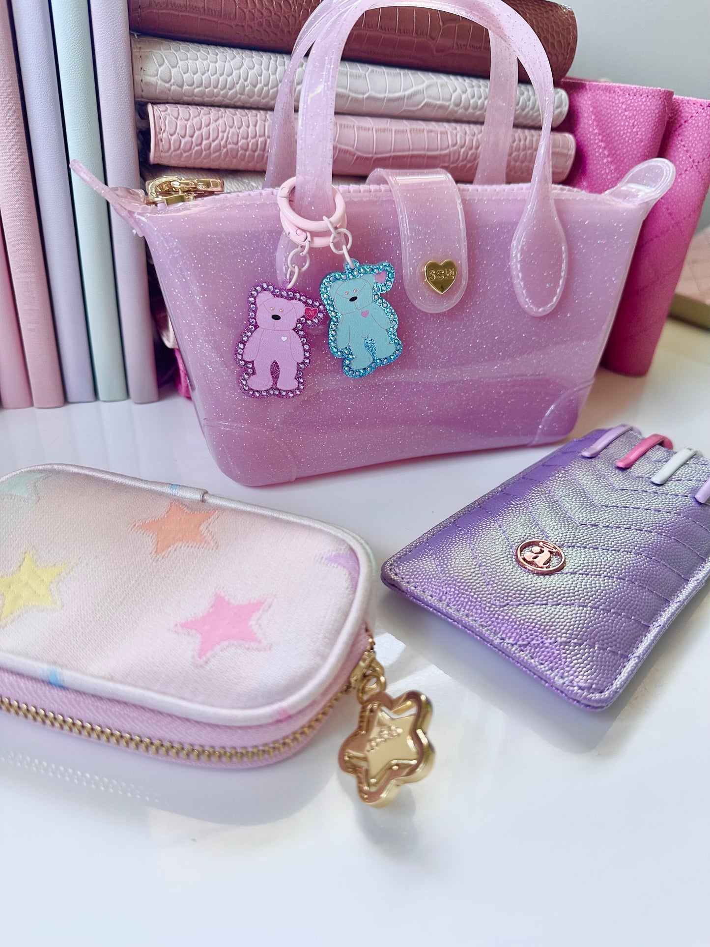 Nostalgic bag charms/ keychains