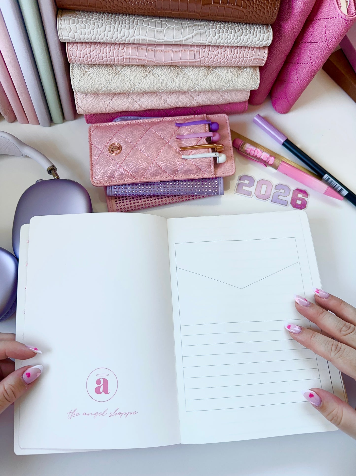A5 TAS planners - white Tomoe River Paper