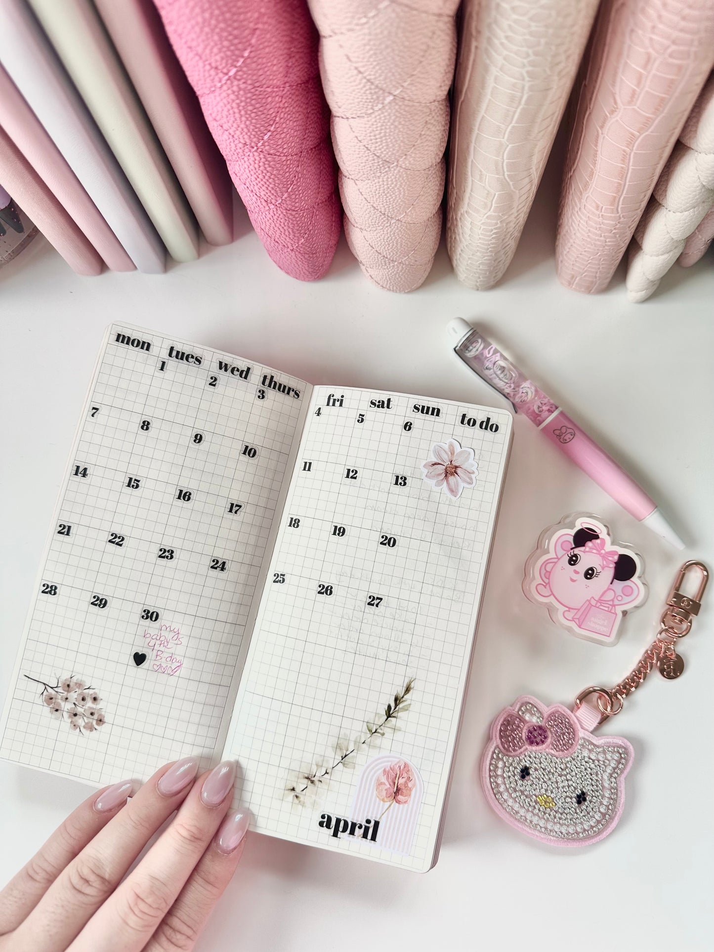TAS Weeks planners - white Tomoe River Paper