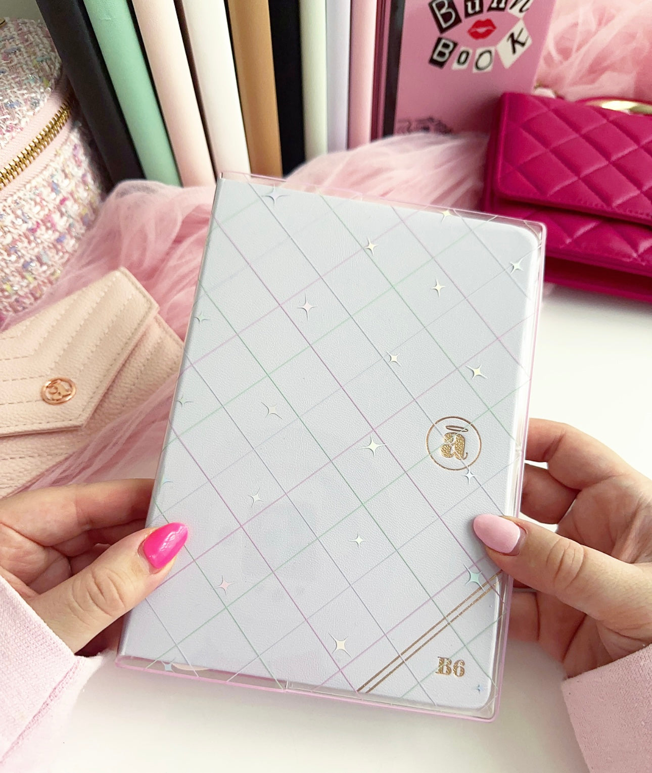 B6 jelly covers - quilted pattern