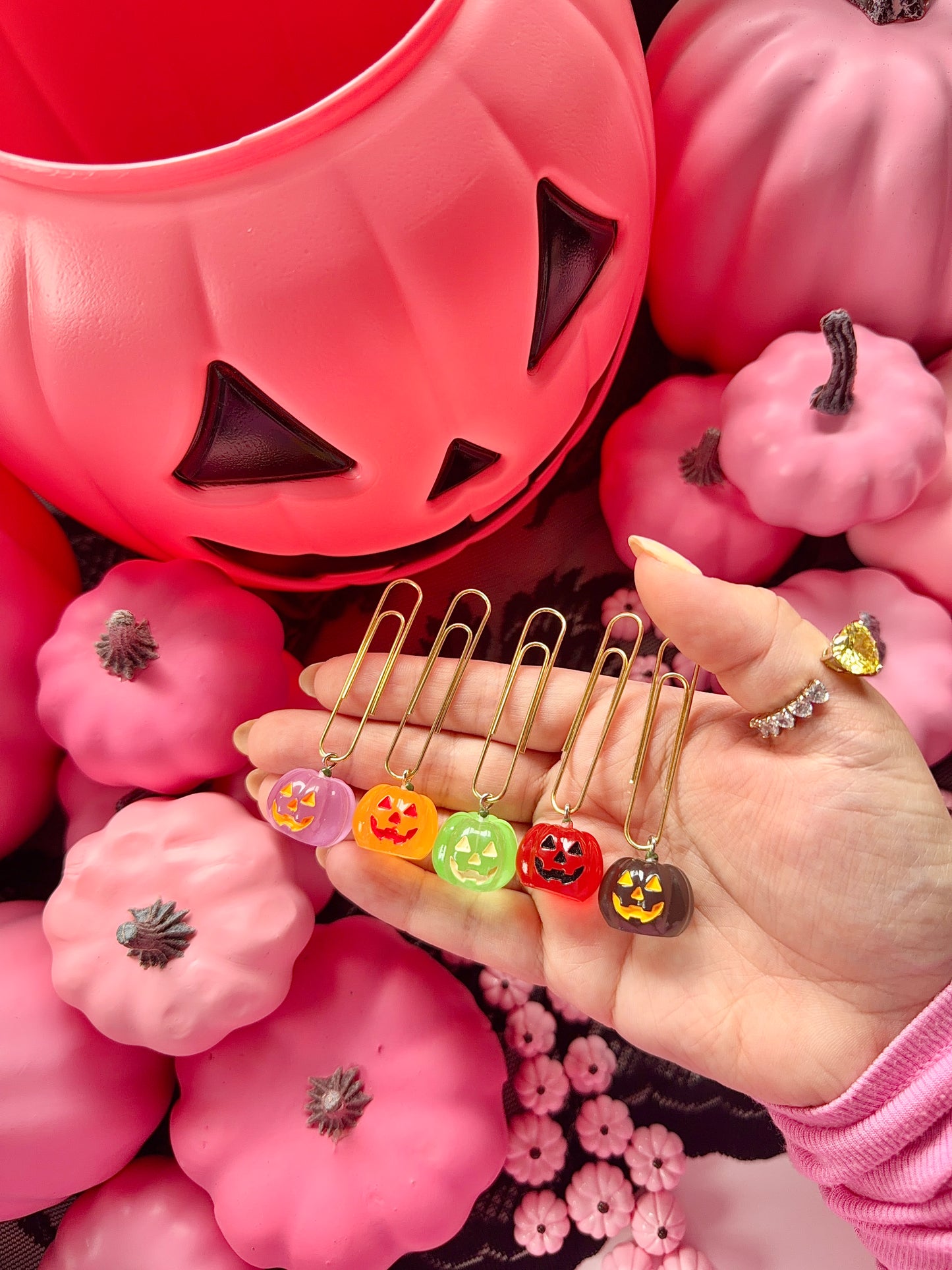 Glow in the dark pumpkins