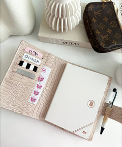 * 13 left * Luxe B6 Planner Cover - Oatmeal  *NO COUPON CODES!*