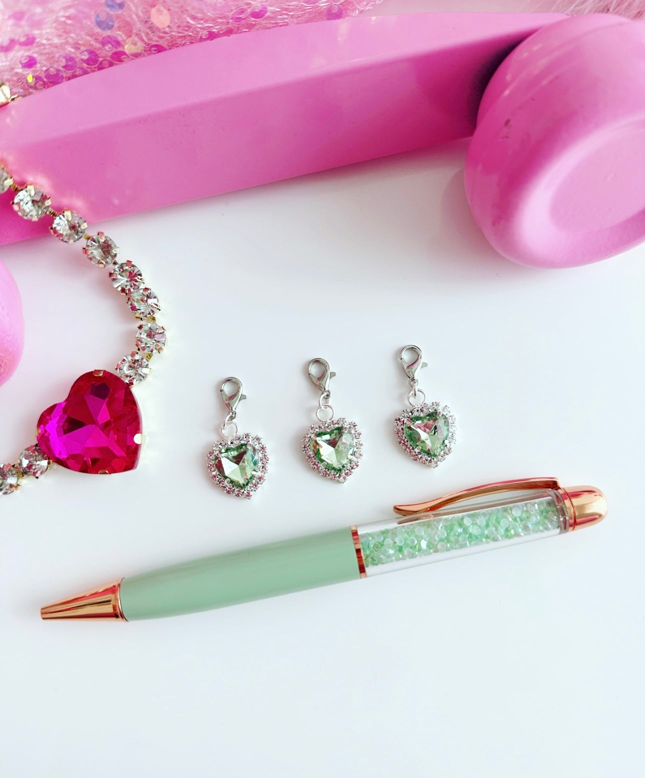 August birthstone charm