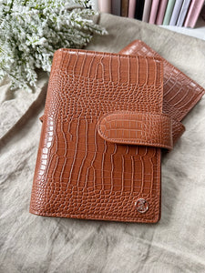 * PROMO * Luxe B6 Planner Cover - Mocha