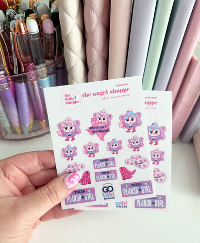 Planner Girl Angel - GO WILD 2024 exclusive (clear matte stickers)