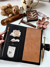 * 4 left * Caviar Black Quilted Weeks Cover