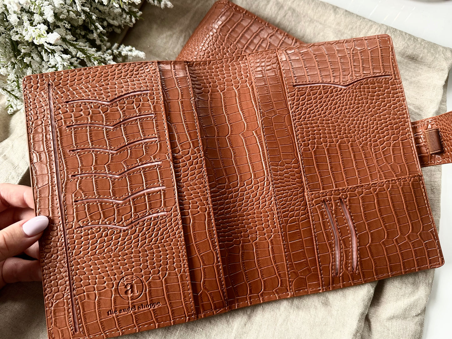 Luxe B6 Planner Cover - Mocha