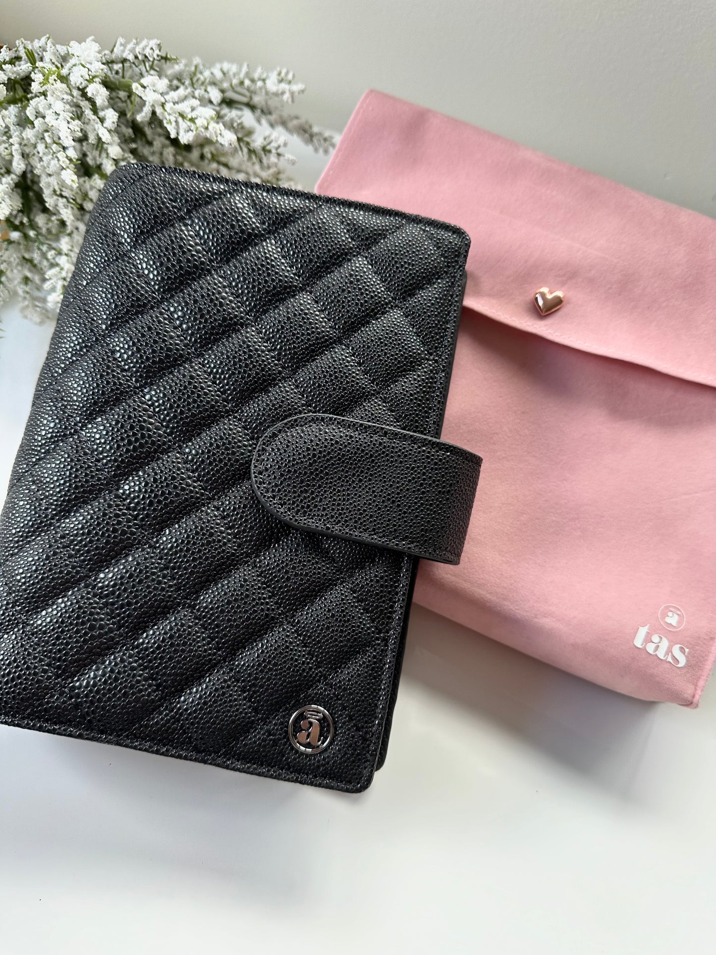 Luxe B6 Planner Cover - Classic Black