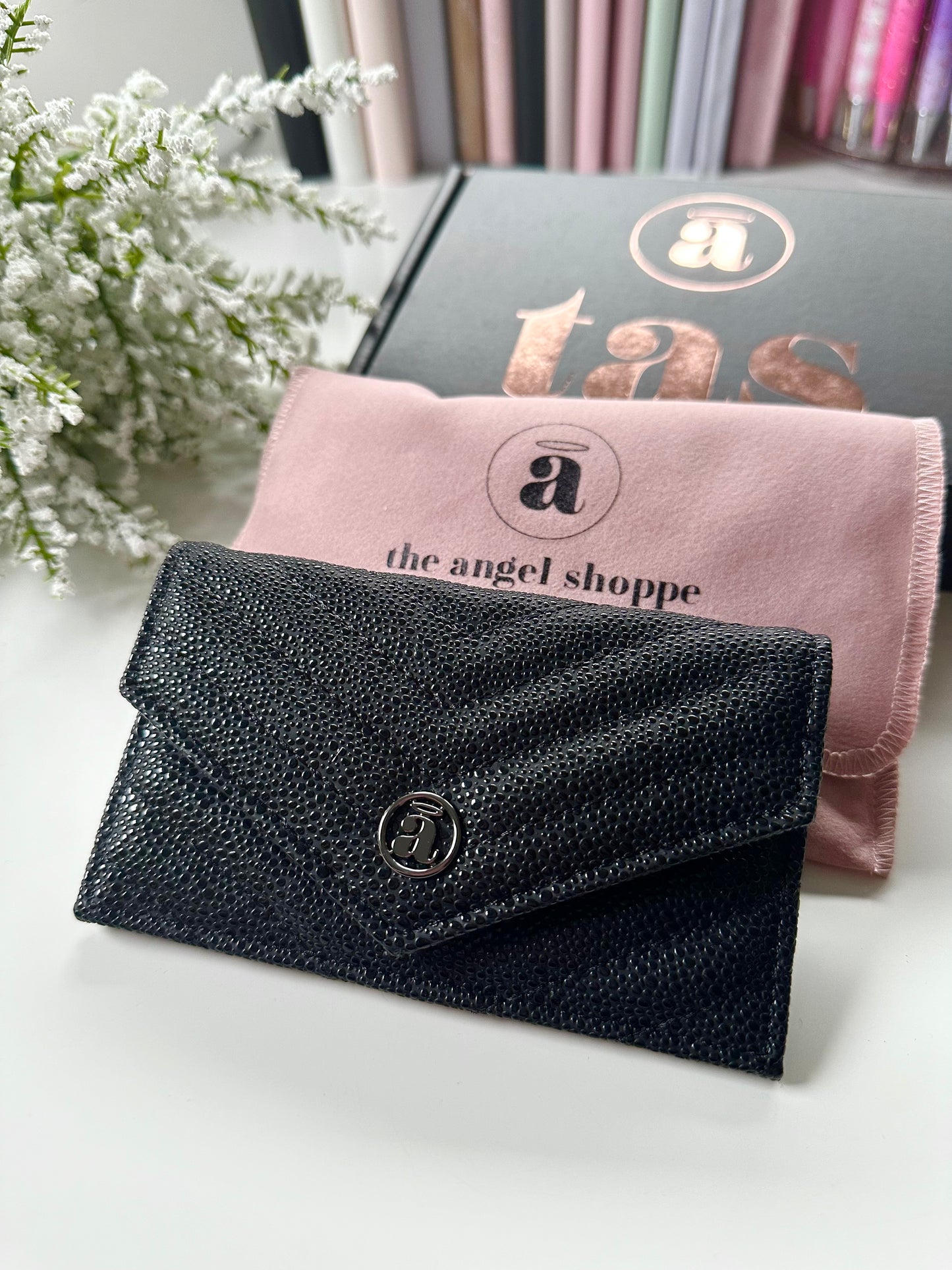 Classic Black Mini Wallet