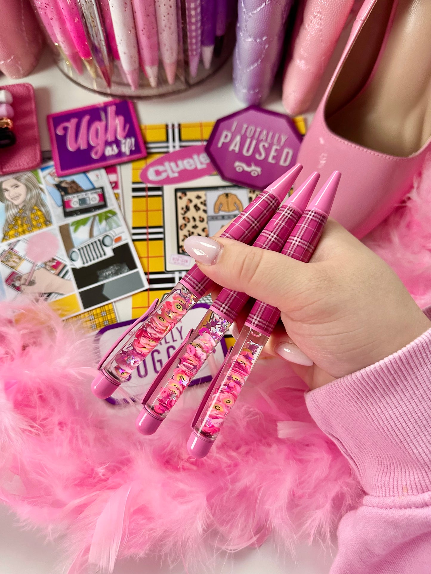 CLUELESS - Ugh, as if! pens