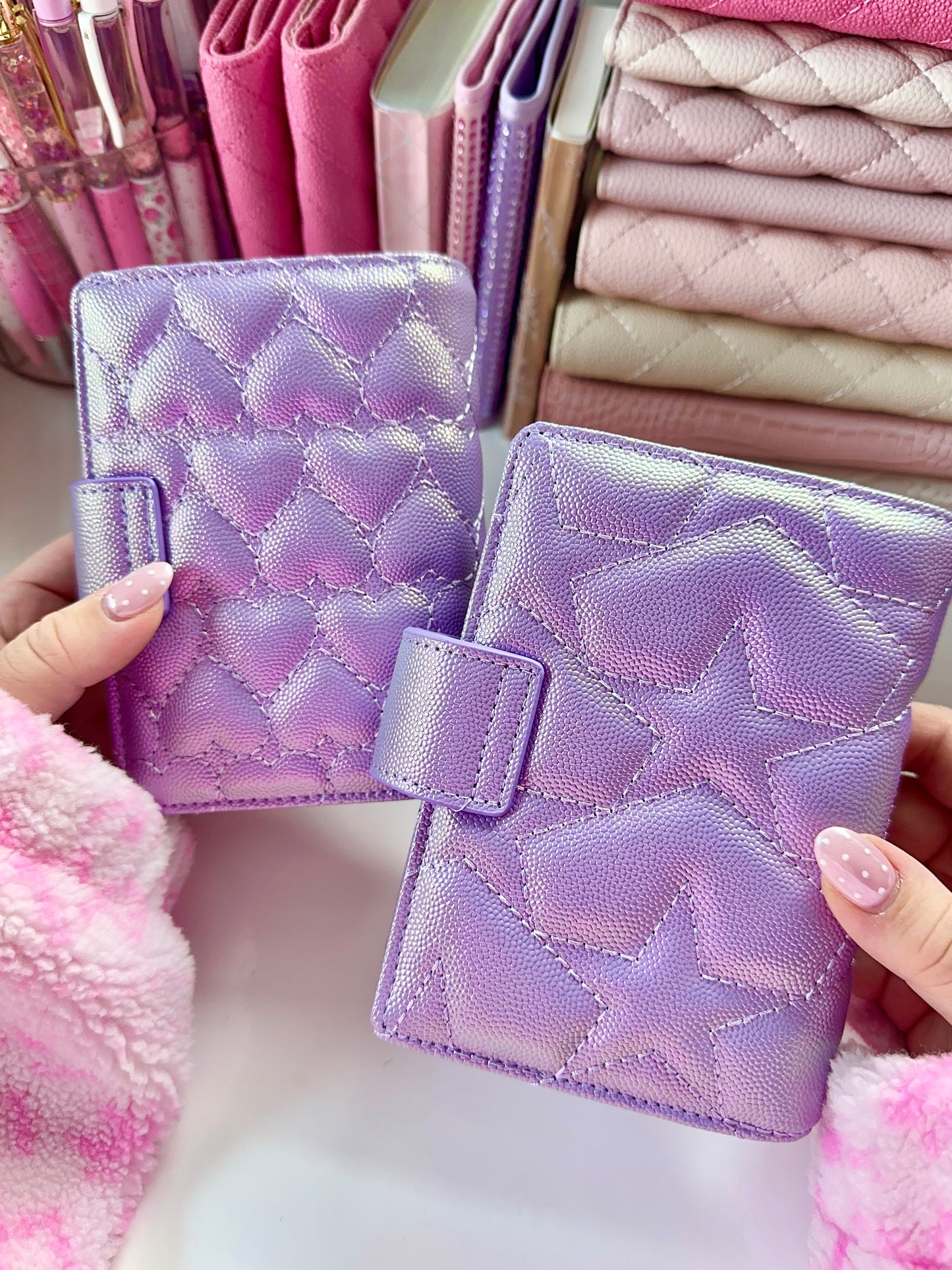Stars & Heart planner covers